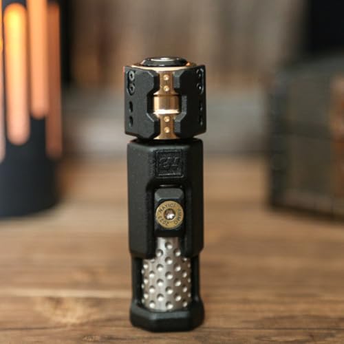 Avrpqiwy マスケット銃ボルト フィジェット スピナー - 触覚スライダー メタル ADHD ストレス解消玩具 オフィスデスク 大人用フィジェット ツール